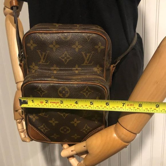 LOUIS VUITTON Amazon Monogram Messenger Crossbody Shoulder Bag Authentic TH0974 - Picture 12 of 17